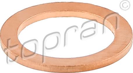 Topran 104 474 - Уплотнительное кольцо, резьбовая пробка маслосливного отверстия www.parts5.com