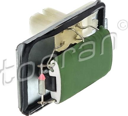 Topran 102 972 - Resistor, interior blower www.parts5.com