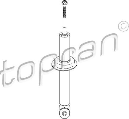 Topran 102 629 - Shock Absorber www.parts5.com