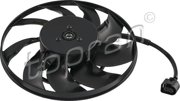 Topran 114 330 - Fan, radiator www.parts5.com