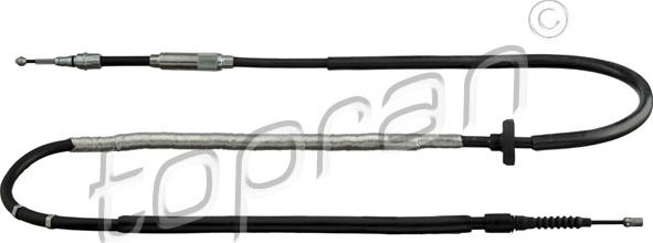 Topran 114 332 - Cable, parking brake www.parts5.com