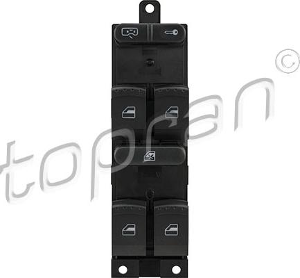Topran 114 289 - Switch, door lock system www.parts5.com
