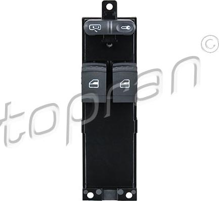 Topran 115 117 - Switch, door lock system www.parts5.com