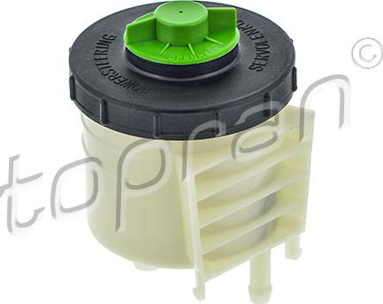 Topran 110 978 - Expansion Tank, power steering hydraulic oil www.parts5.com