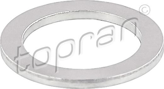 Topran 110 600 - Уплотнительное кольцо, резьбовая пробка маслосливного отверстия www.parts5.com