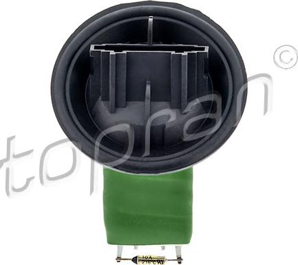 Topran 111 024 - Resistor, interior blower www.parts5.com