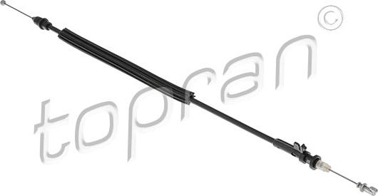 Topran 118 377 - Cable, door release www.parts5.com