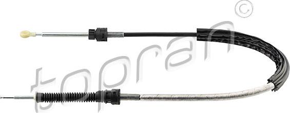 Topran 118 704 - Cable, manual transmission www.parts5.com