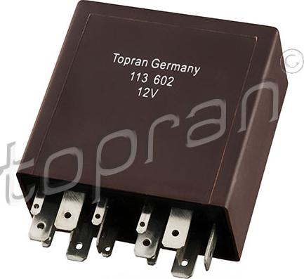 Topran 113 602 - Relais, Wisch-Wasch-Intervall www.parts5.com