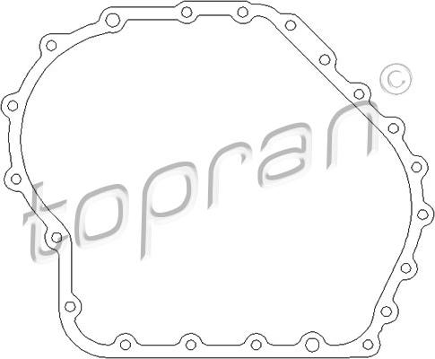 Topran 113 389 - Oil Seal, automatic transmission www.parts5.com