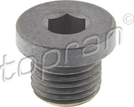 Topran 120 142 - Sealing Plug, oil sump www.parts5.com