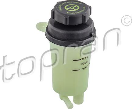 Topran 305 108 - Expansion Tank, power steering hydraulic oil www.parts5.com