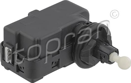 Topran 208 654 - Control, actuator, headlight range adjustment www.parts5.com