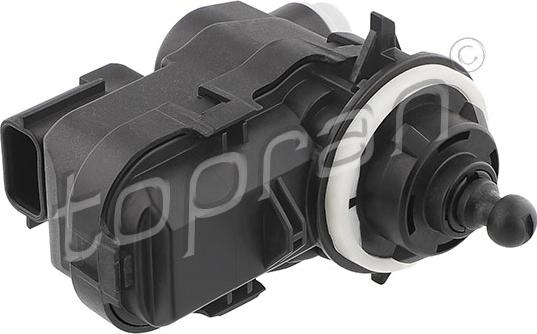 Topran 208 658 - Control, actuator, headlight range adjustment www.parts5.com