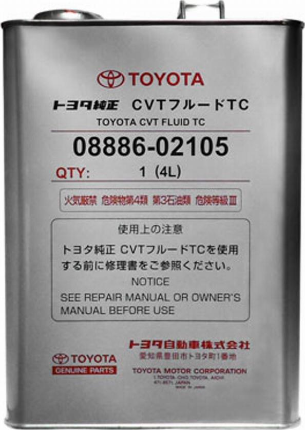 TOYOTA 08886-02105 - Automatic Transmission Oil www.parts5.com