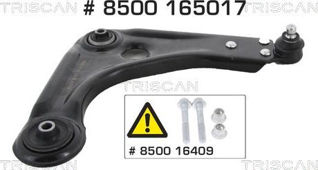 Triscan 8500 165017 - Track Control Arm www.parts5.com