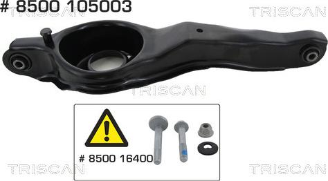 Triscan 8500 105003 - Track Control Arm www.parts5.com