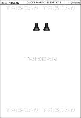 Triscan 8105 116003 - Комплект болтов, тормозной диск www.parts5.com