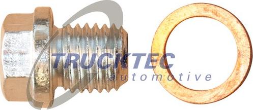 Trucktec Automotive 02.43.117 - Sealing Plug, oil sump www.parts5.com