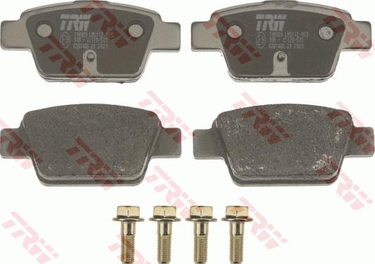 TRW GDB1485 - Brake Pad Set, disc brake www.parts5.com