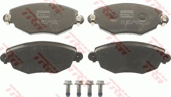 TRW GDB1434 - Brake Pad Set, disc brake www.parts5.com