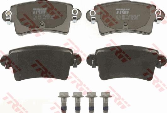 TRW GDB1470 - Brake Pad Set, disc brake www.parts5.com