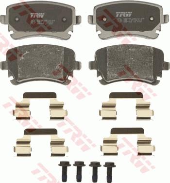 TRW GDB1516 - Brake Pad Set, disc brake www.parts5.com