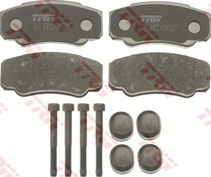 TRW GDB1521 - Brake Pad Set, disc brake www.parts5.com