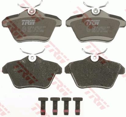 TRW GDB1147 - Brake Pad Set, disc brake www.parts5.com