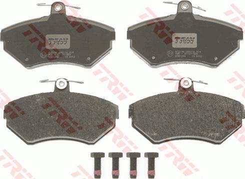 TRW GDB1266 - Brake Pad Set, disc brake www.parts5.com