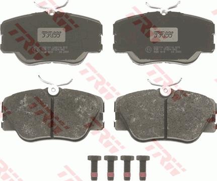 TRW GDB818 - Brake Pad Set, disc brake www.parts5.com