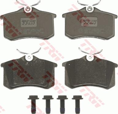 TRW GDB823 - Brake Pad Set, disc brake www.parts5.com