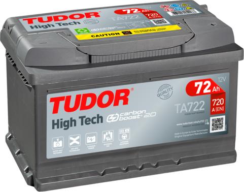 Tudor TA722 - Starter Battery www.parts5.com
