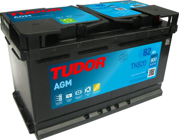 Tudor TK820 - Starter Battery www.parts5.com