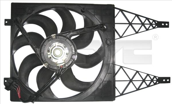 TYC 837-0044 - Fan, radiator www.parts5.com
