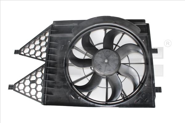 TYC 837-0054 - Fan, radiator www.parts5.com