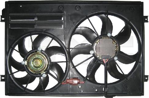 TYC 837-0026 - Fan, radiator www.parts5.com