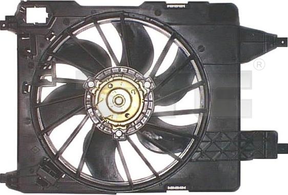TYC 828-0004 - Fan, radiator www.parts5.com