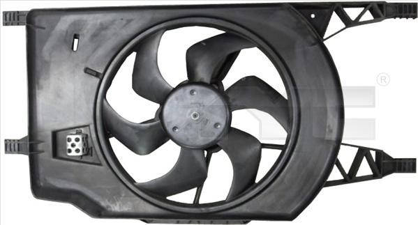 TYC 828-0005 - Fan, radiator www.parts5.com