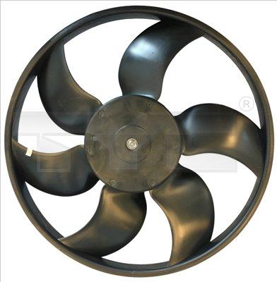 TYC 828-0006 - Fan, radiator www.parts5.com
