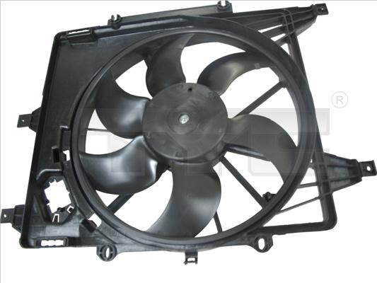 TYC 828-0003 - Fan, radiator www.parts5.com