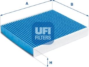 UFI 34.402.00 - Filter, interior air www.parts5.com