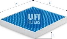 UFI 34.150.00 - Filter, interior air www.parts5.com