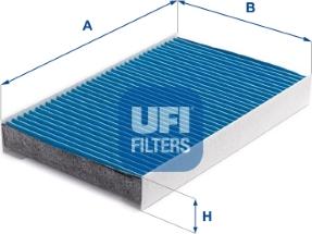 UFI 34.111.00 - Filter, interior air www.parts5.com