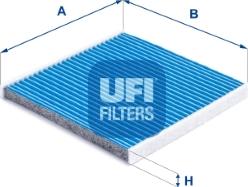 UFI 34.117.00 - Filter, interior air www.parts5.com
