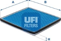 UFI 34.264.00 - Filter, interior air www.parts5.com