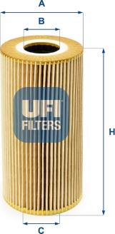 UFI 25.095.00 - Oil Filter www.parts5.com