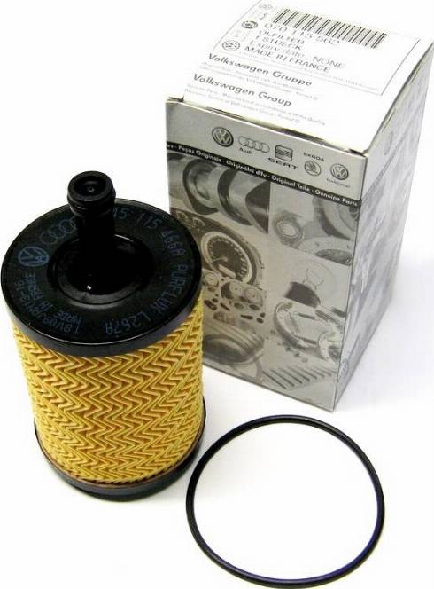 VAG 071 115 562 A - Oil filter oil filter bracket: 1 pcs. www.parts5.com