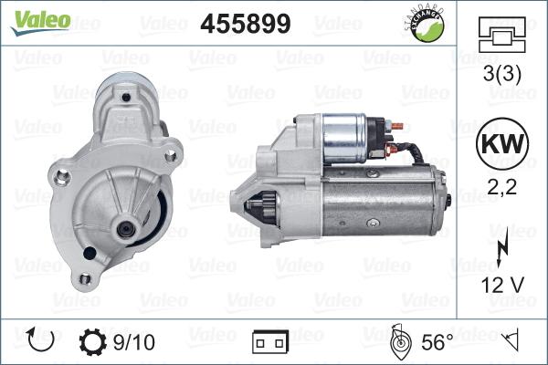 Valeo 455899 - Starter www.parts5.com