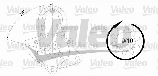 Valeo 458188 - Starter www.parts5.com